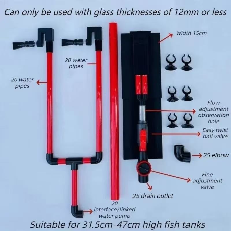 Sifon aquariumfilter dubbele z - Protein Skimmer Hang On recensie en prijs