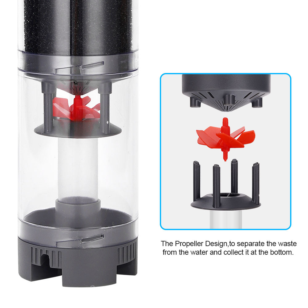 Fish Feces Collector Aquarium  - Protein Skimmer Hang On recensie en prijs
