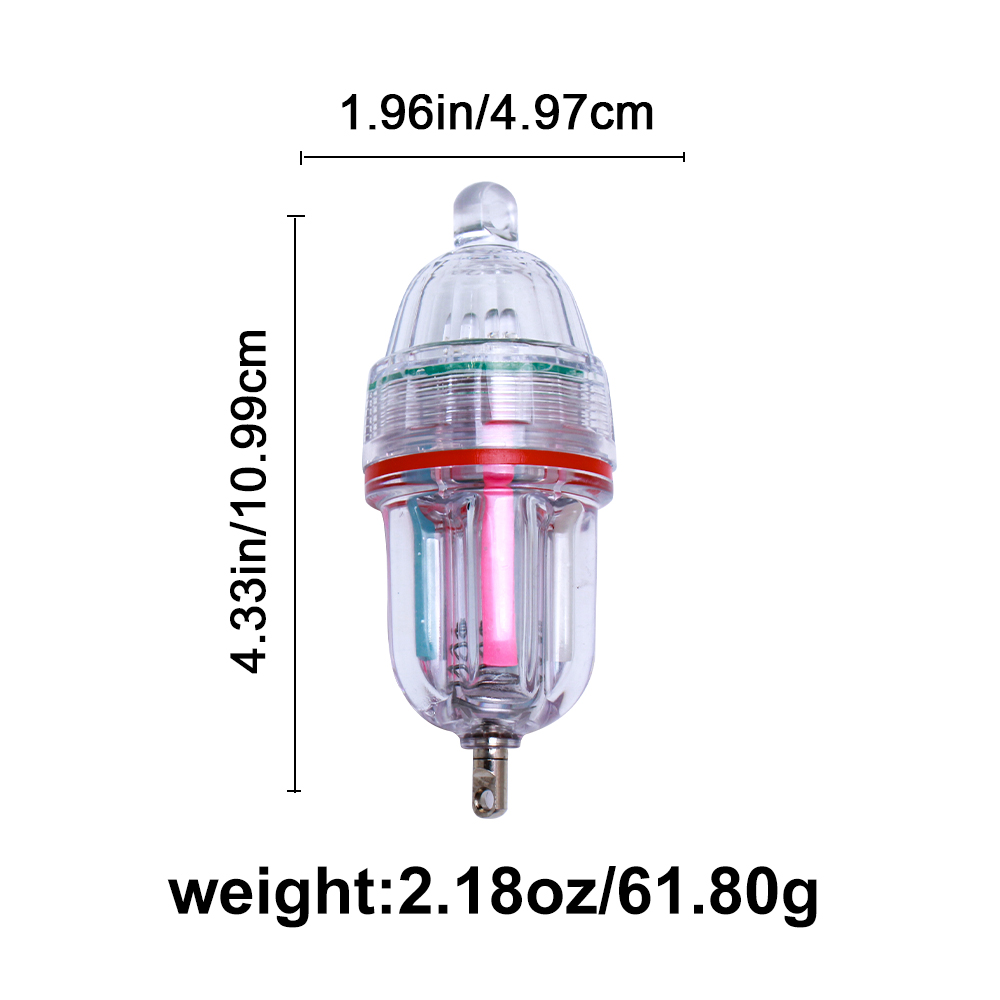 1 PC LED-kleurenvislicht, knip - Marine Aquarium Led recensie en prijs