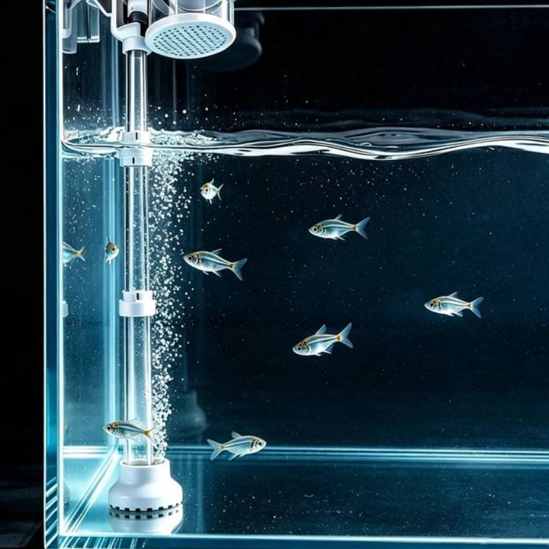 Afneembare Air Lift Aquarium V - Protein Skimmer Hang On recensie en prijs
