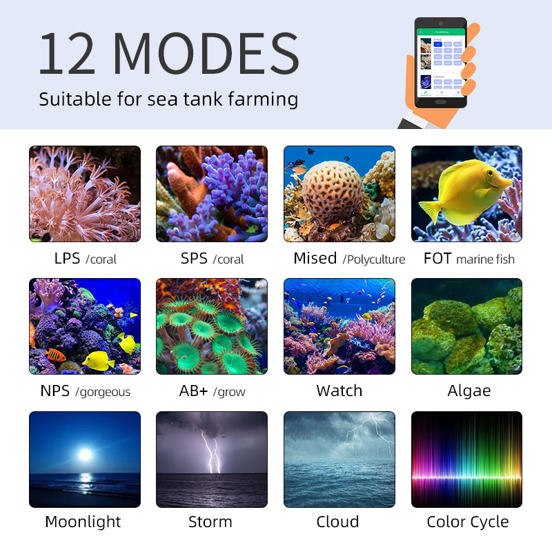 ZXY Hot Koop WEEKAQUA Z250 Z40 - Marine Aquarium Led Lights recensie en prijs