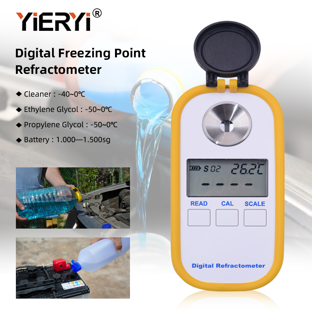 Digitale Auto Antivries Refrac - Refractometer Salinity recensie en prijs