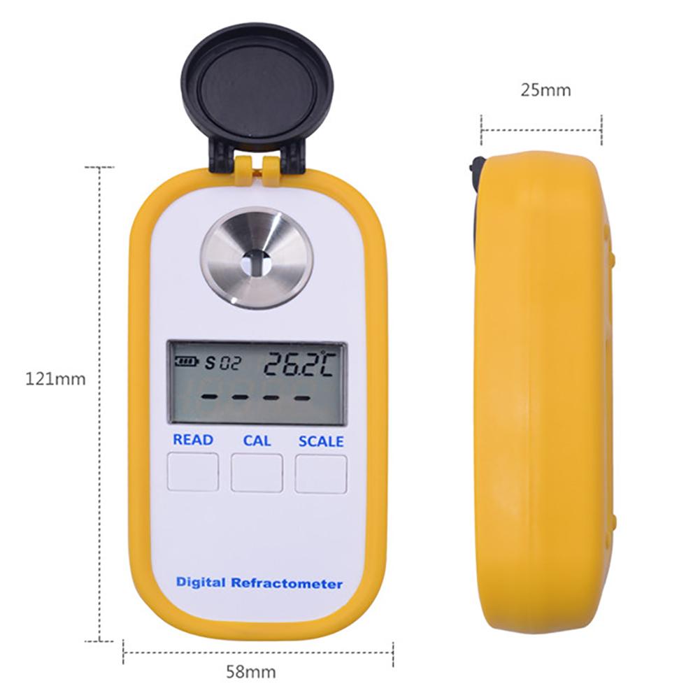 Digitale Auto Antivries Refrac - Refractometer Salinity recensie en prijs