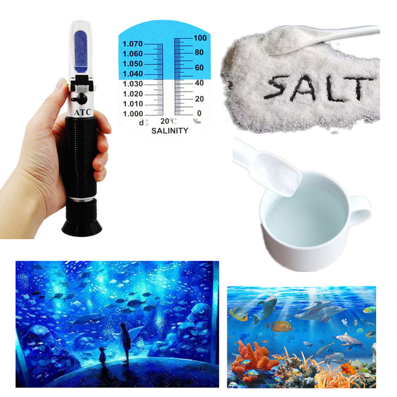 Zoutgehalte Refractometer 0-10 - Marine Aquarium Refractometer recensie en prijs