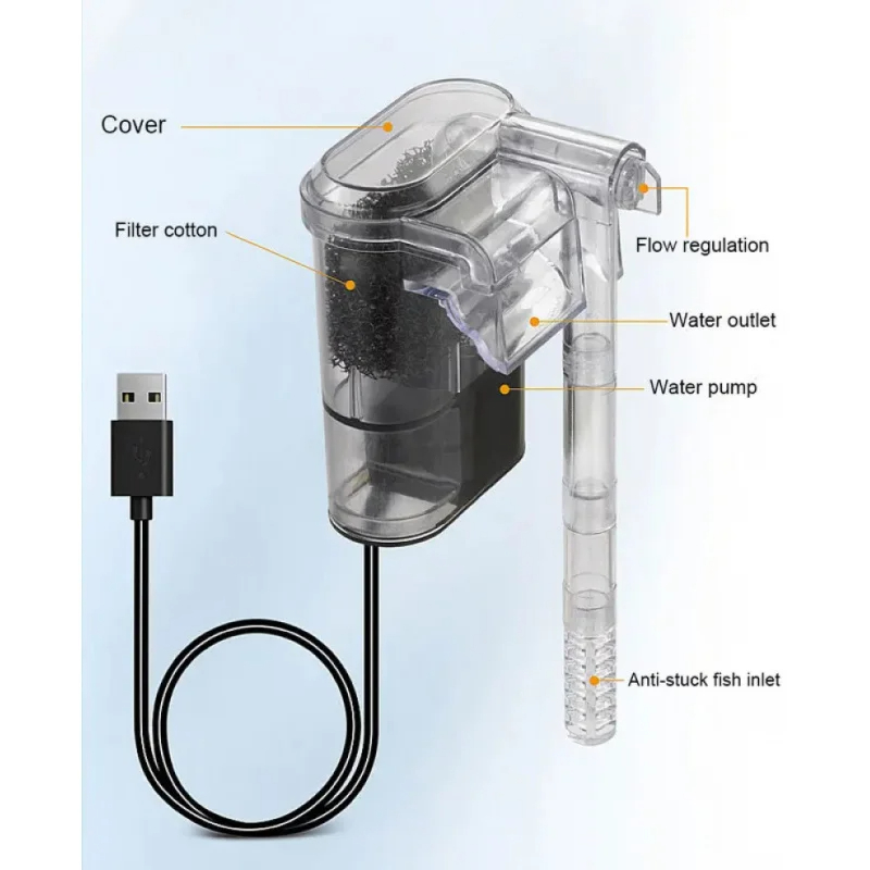 Nieuw hangend filter voor aqua - Protein Skimmer Hang On recensie en prijs
