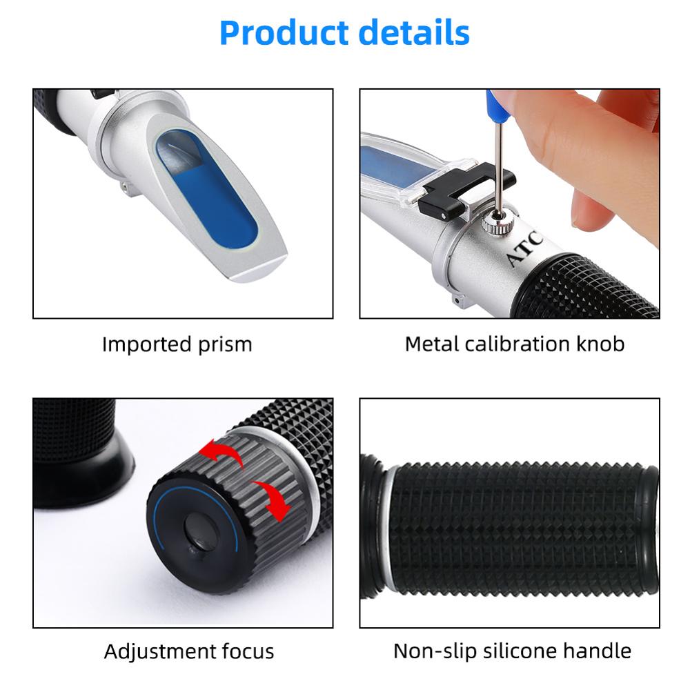 Handheld Brix- en zoutgehaltem - Marine Aquarium Refractometer recensie en prijs