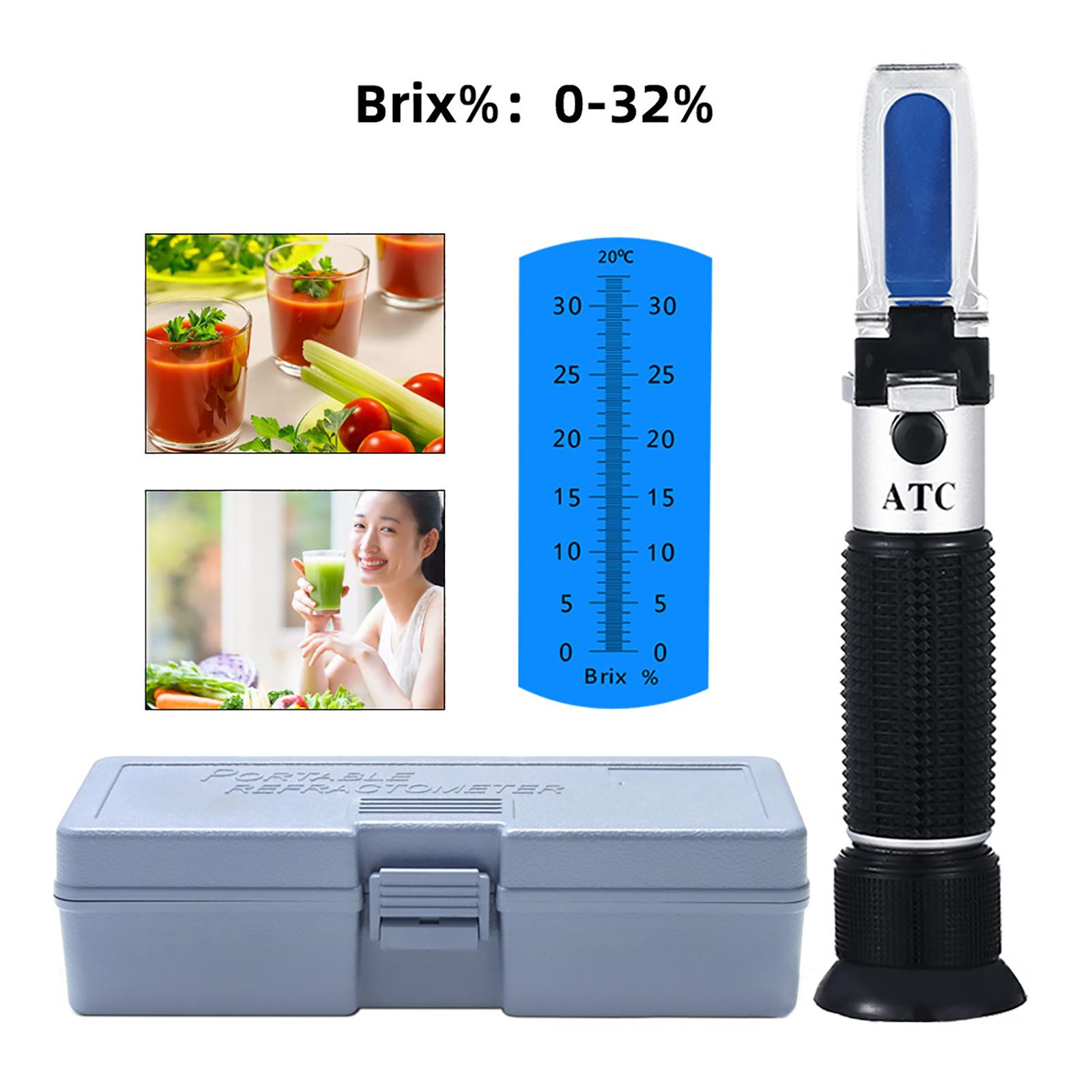 Brix-refractometer met ATC en  - Marine Aquarium Refractometer recensie en prijs