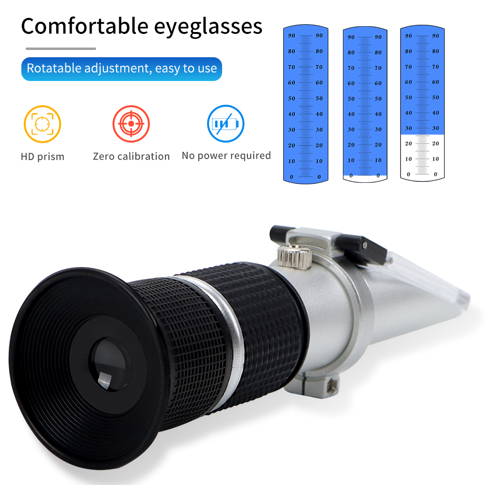 0-90% Handheld Brix Refractome - Marine Aquarium Refractometer recensie en prijs